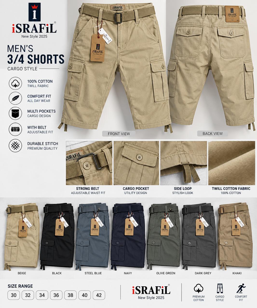 Men's 3/4 Shorts